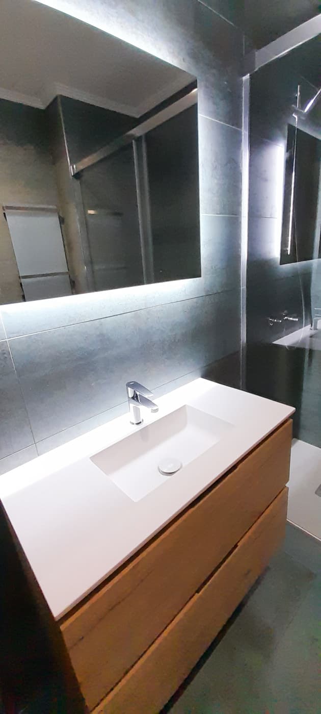 diseño baños en 3d en A Coruña